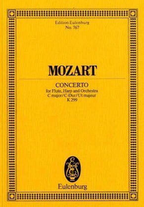 W.A. Mozart: Konzert C-Dur Kv 299 Eulenburg Studienpartiture