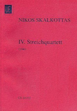 N. Skalkottas: Streichquartett Nr. 4 A/K 35  (Part.)