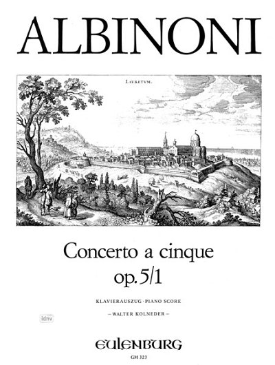 T. Albinoni: Concerto a cinque B-Dur op. 5/1, VlKlav (KASt)