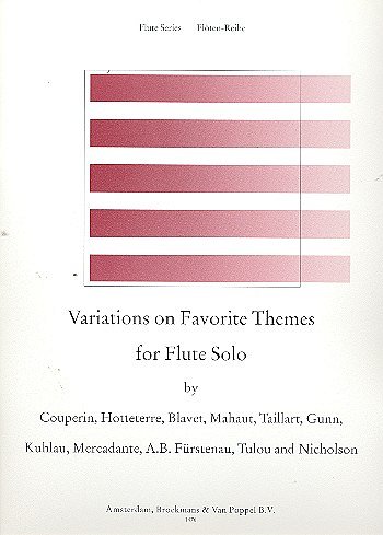 Favorite Variations Op.71, Fl