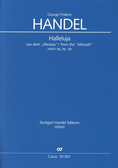 AQ: G.F. Händel: Halleluja, GchOrch/Org (Part) (B-Ware)