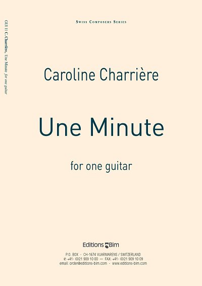 C. Charrière: Une Minute