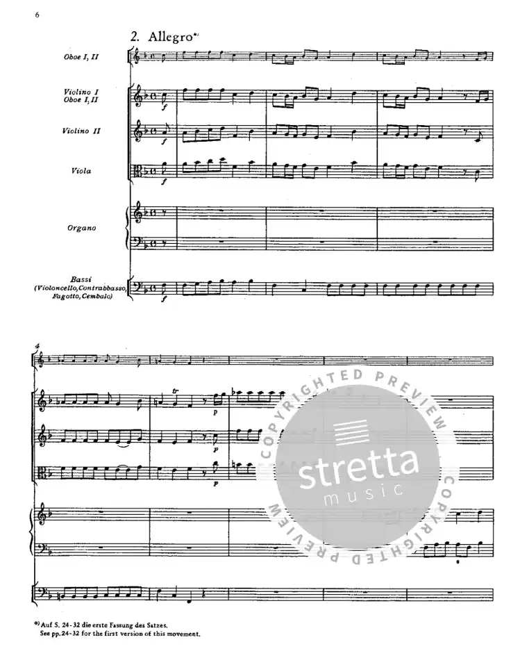 G.F. Händel: Konzert F-Dur HWV 295, OrgmOrch (Part.) (2)