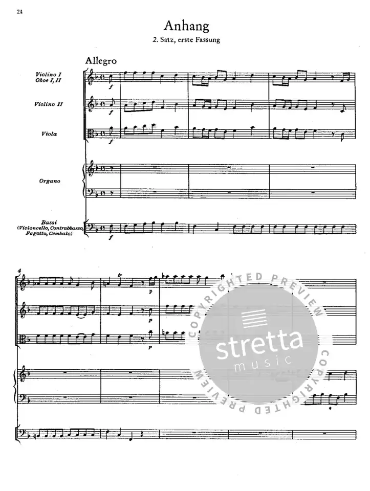 G.F. Händel: Konzert F-Dur HWV 295, OrgmOrch (Part.) (3)