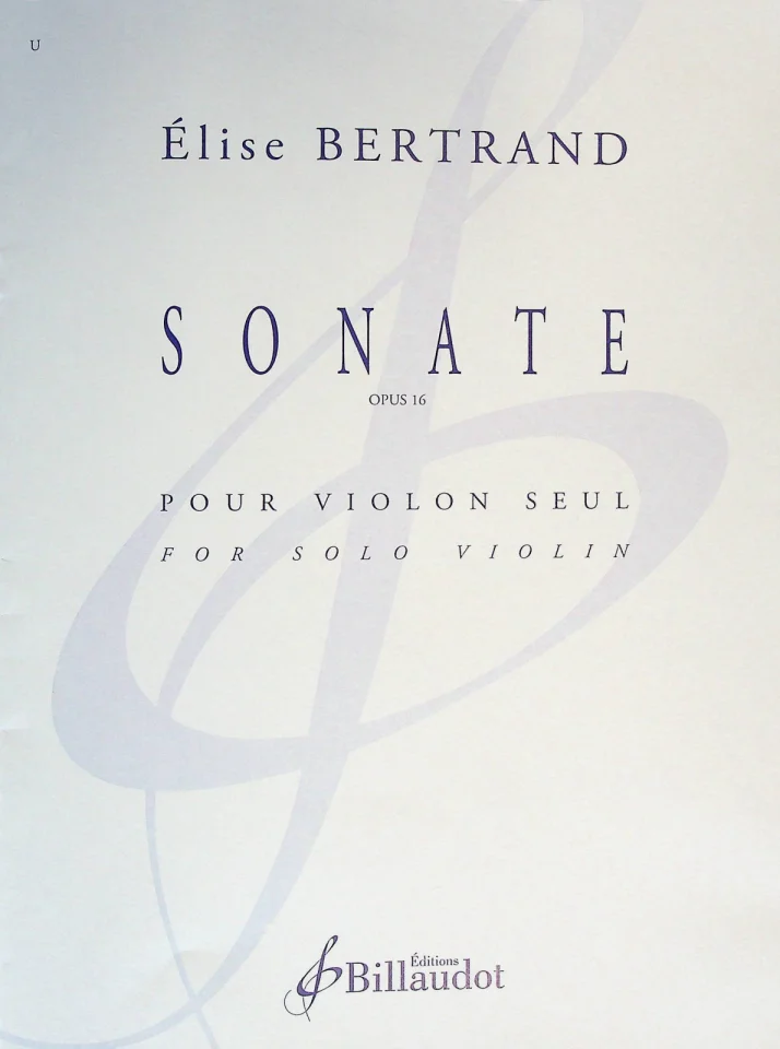 Sonate Op. 16, Viol (0)
