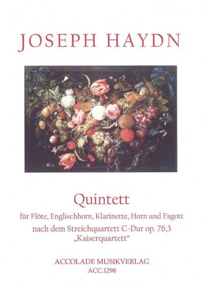 J. Haydn: Quintett op. 76/3, FlEhKlHrn (Pa+St)