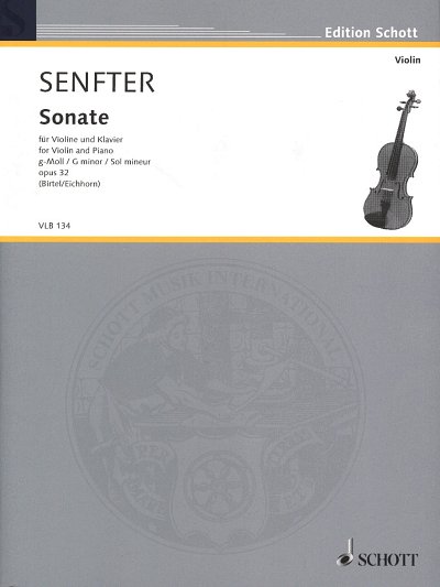 J. Senfter: Sonate g-Moll op. 32 , VlKlav