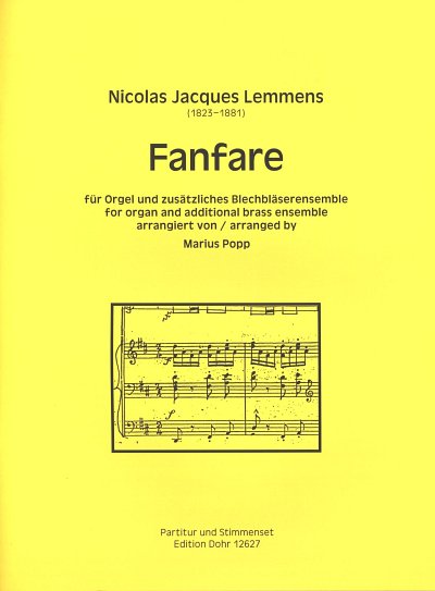 J. Lemmens: Fanfare, 2Trp2PosOrg (Pa+St)