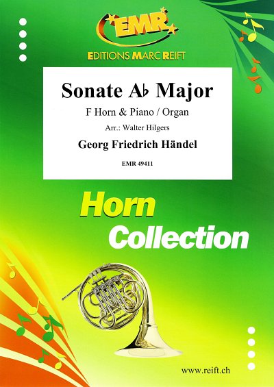 G.F. Händel: Sonate Ab Major, HrnOrg/Klav