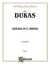 DL: P. Dukas: Dukas: Sonata in E flat Minor, Klav