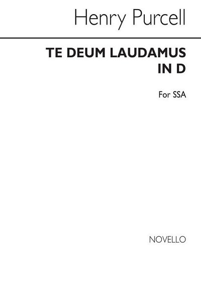 H. Purcell: Te Deum In D, FchKlav (Bu)