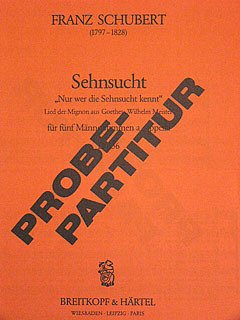 F. Schubert: Sehnsucht - Nur Wer Die Sehnsucht Kennt D 656