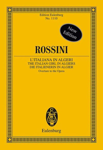 DL: G. Rossini: Die Italienerin in Algier, Orch (Stp)