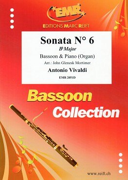 A. Vivaldi: Sonata N° 6 in Bb major, FagKlav/Org