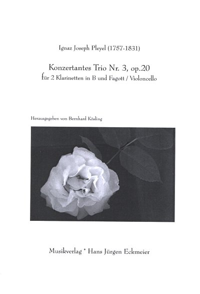I.J. Pleyel: Konzertantes Trio Nr. 3 op. 2, 2KlarFag (Pa+St)