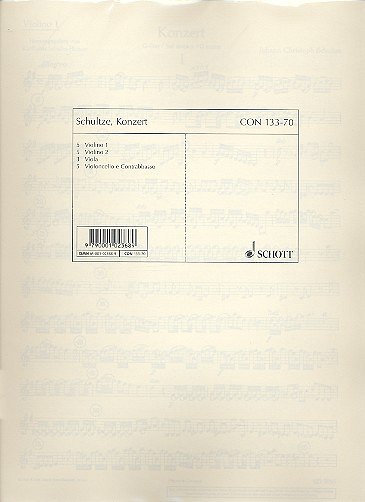 S.J. Christoph: Konzert G-Dur  (Stsatz)