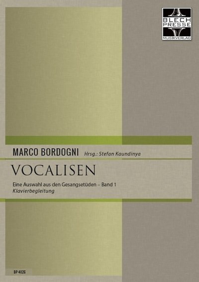 M. Bordogni: Vocalisen (Klavierbegleitung) 1