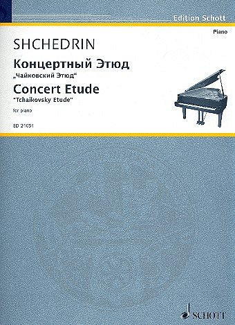 R. Schtschedrin m fl.: Concert Etude