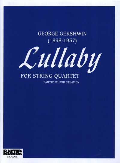 G. Gershwin: Lullaby, 2VlVaVc (Pa+St)