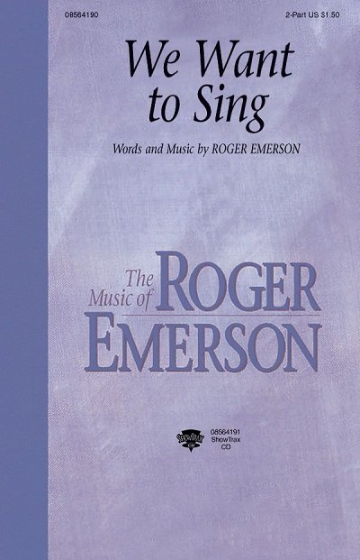 R. Emerson: We Want to Sing, Ch2Klav (Chpa)