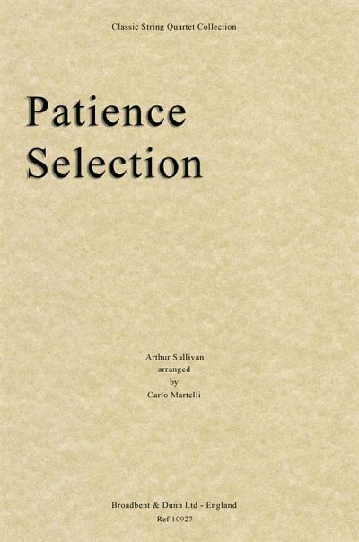 A.S. Sullivan: Patience Selection