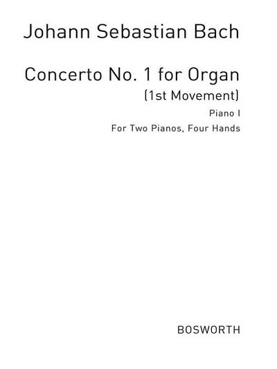 Organ Concerto No.1 1st Movement Piano Duet, Klav