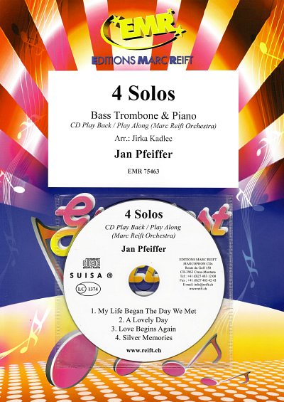 J. Pfeiffer: 4 Solos, BposKlav (+CD)