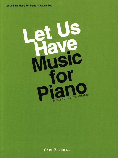  Various: Let Us Have Music for Piano Vol. 2, Klav