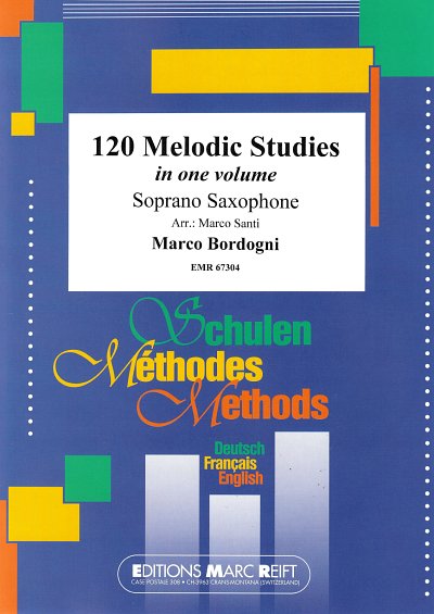 M. Bordogni: 120 Melodic Studies in  one volume, Ssax