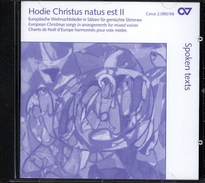 Hodie I. European carols for equal voices (CD mit gesprochen