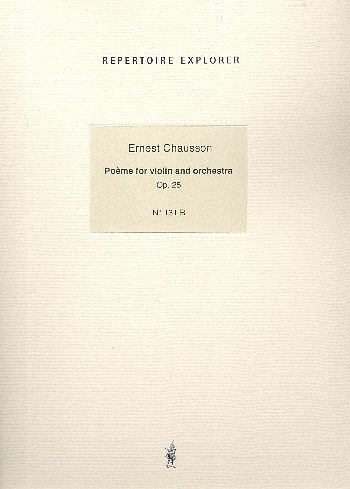 E. Chausson: Poème op. 25, VlOrch (KASt)