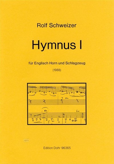 R. Schweizer: Hymnus I (Pa+St)
