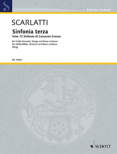 A. Scarlatti: Sinfonia terza F-Dur