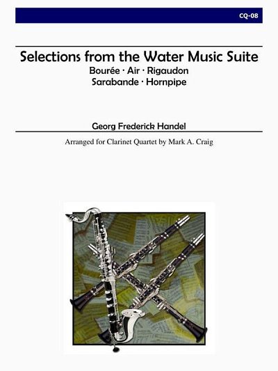 G.F. Händel: Selections From Water Music, 4Klar (Bu)