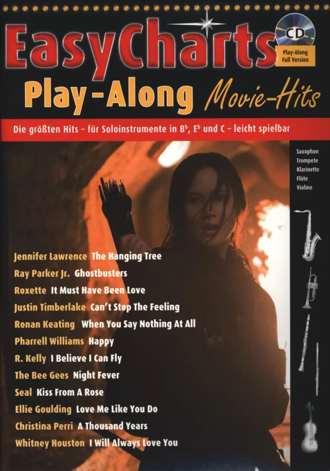 Easy Charts Play-Along - Movie Hits, MelCBEs (+CD) (0)