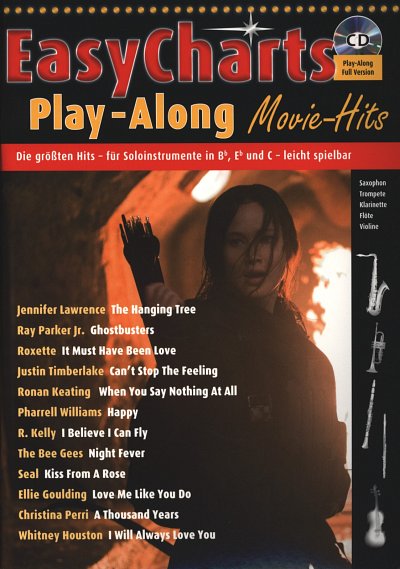 Easy Charts Play-Along - Movie Hits, MelCBEs (+CD)