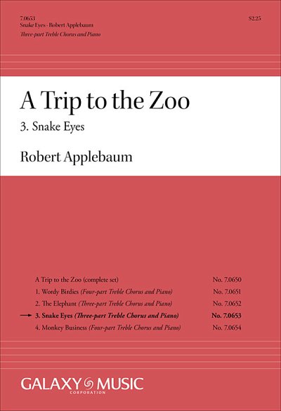 R. Applebaum: A Trip to the Zoo: 3. Snake Eyes (KA)