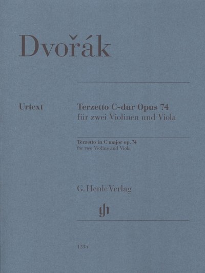 A. Dvorak: Terzetto C-dur op. 74, 2VlVla (Stsatz)