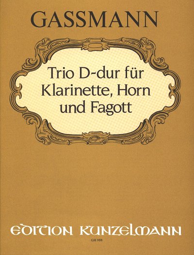 G.F. Leopold: Trio D-Dur (Pa+St)
