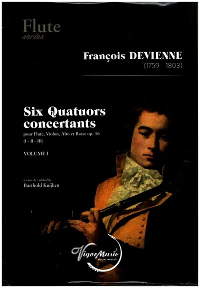 F. Devienne: 6 Quatuors Concertants Op. 16 Vol. 1 (Pa+St)