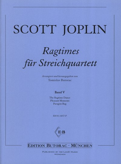S. Joplin: Ragtimes 5 Fuer Streichquartett