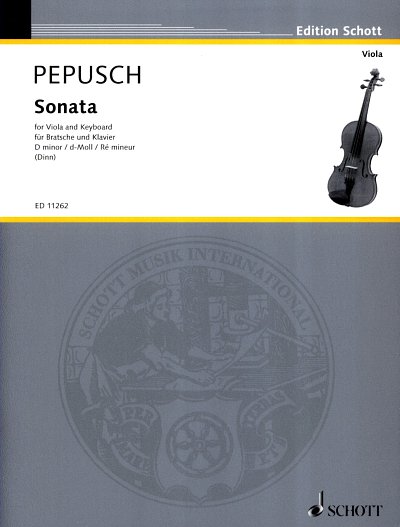 J.C. Pepusch: Sonata d-Moll , VaKlv