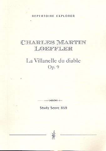 C.M. Loeffler: La Villanelle du diable op. 9, Sinfo (Stp)