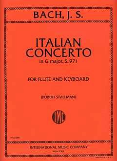 J.S. Bach: Italian Concerto S. 971 (Stallman), Klav
