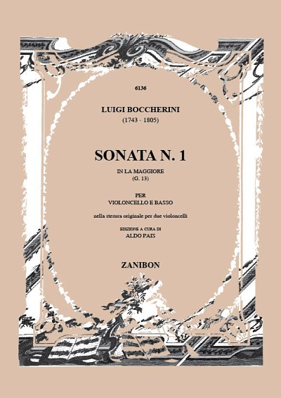 L. Boccherini m fl.: Sonata N. 1 In La Magg. G.13