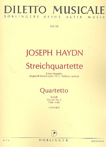 J. Haydn: Quartett H-Moll Op 64/2 Hob 3:68 Diletto Musicale