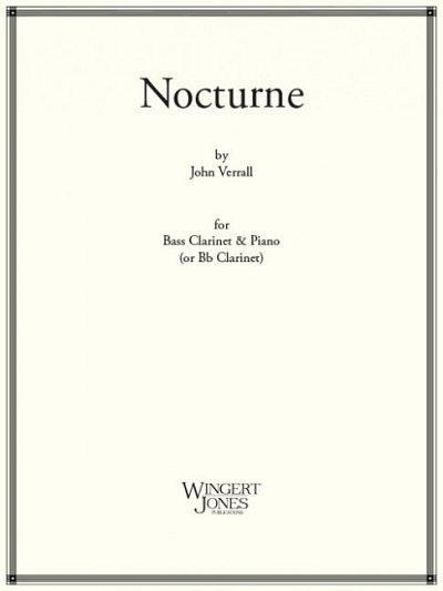 J. Verrall: Nocturne, Bklar/KlarKl (KlavpaSt)