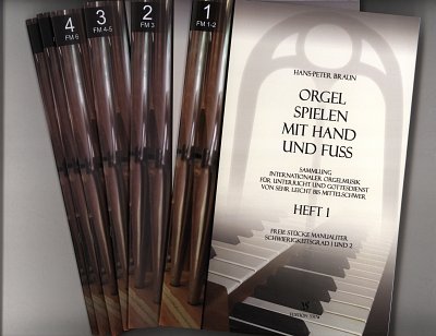 H.P. Braun: Orgel spielen mit Hand und Fuss 1-14, Org (14N)