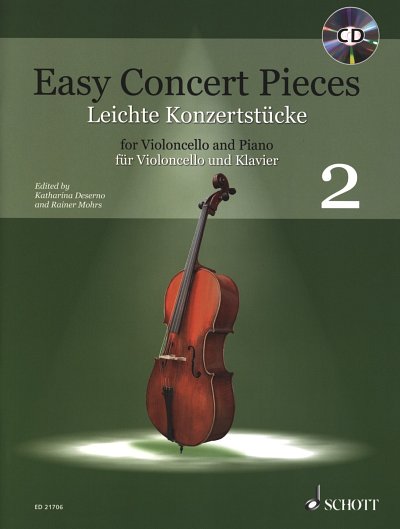 R. Mohrs: Easy Concert Pieces 2, VcKlav (+CD)