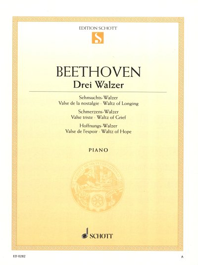 L. v. Beethoven: Drei Walzer , Klav